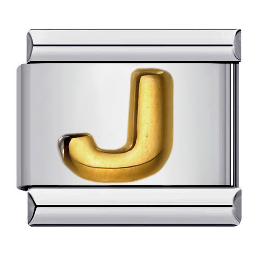 Italian Charm - Letters 10