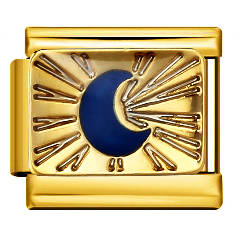 Italian Charm - Gold Love 1