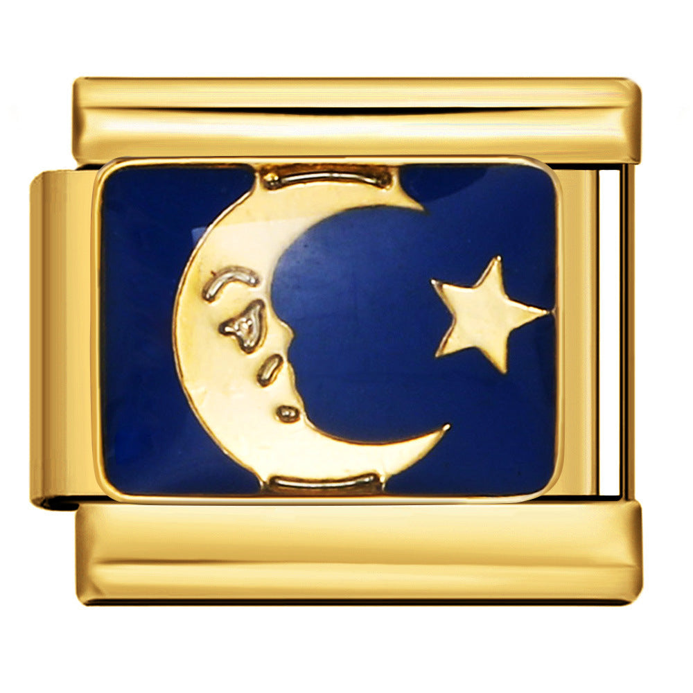 Italian Charm - Gold Love 42