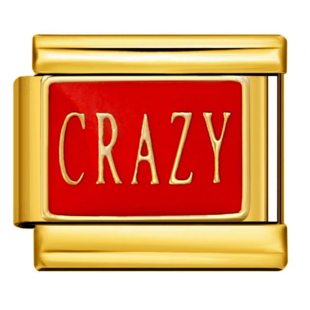 Italian Charm - Gold Love 45