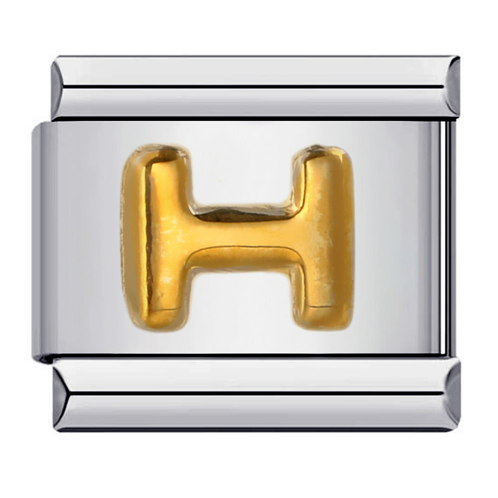 Italian Charm - Letters 8