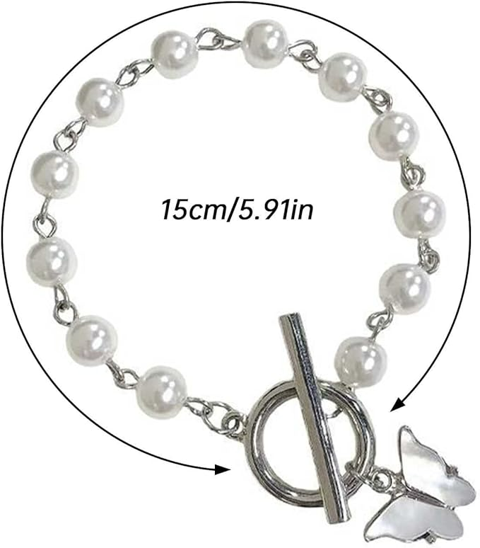 Riley Watson Jewellery Pearl Butterfly Bracelet gift listed on product page by Riley Watson | Riley Watson Jewellery