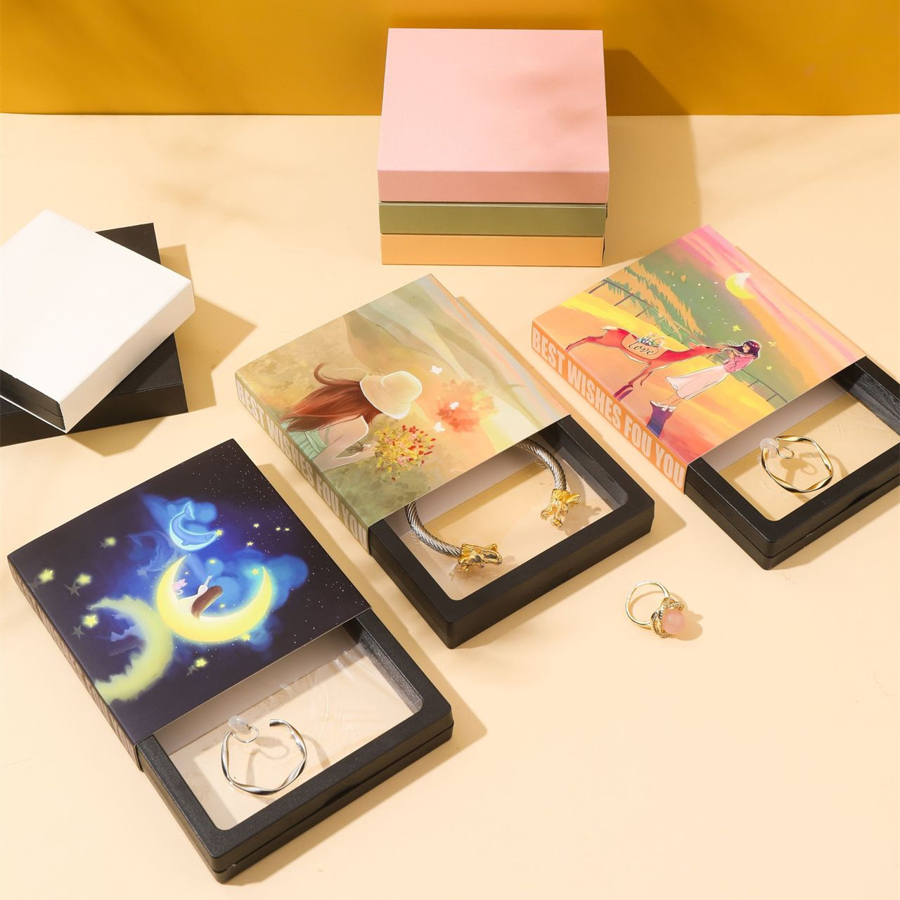 Peach Puff Gift Wrap