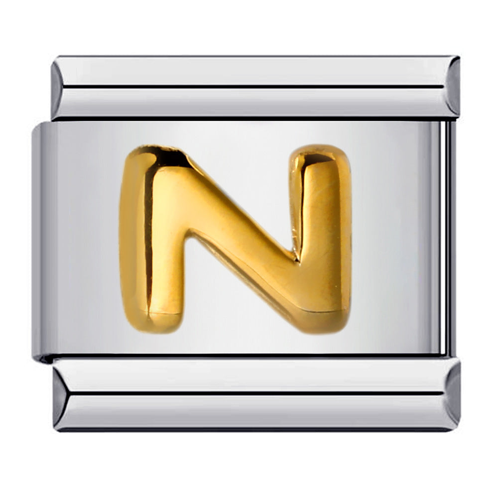 Italian Charm - Letters 14