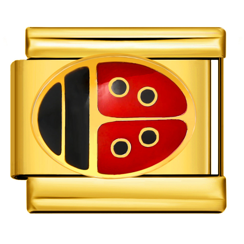 Italian Charm - Gold Love 20