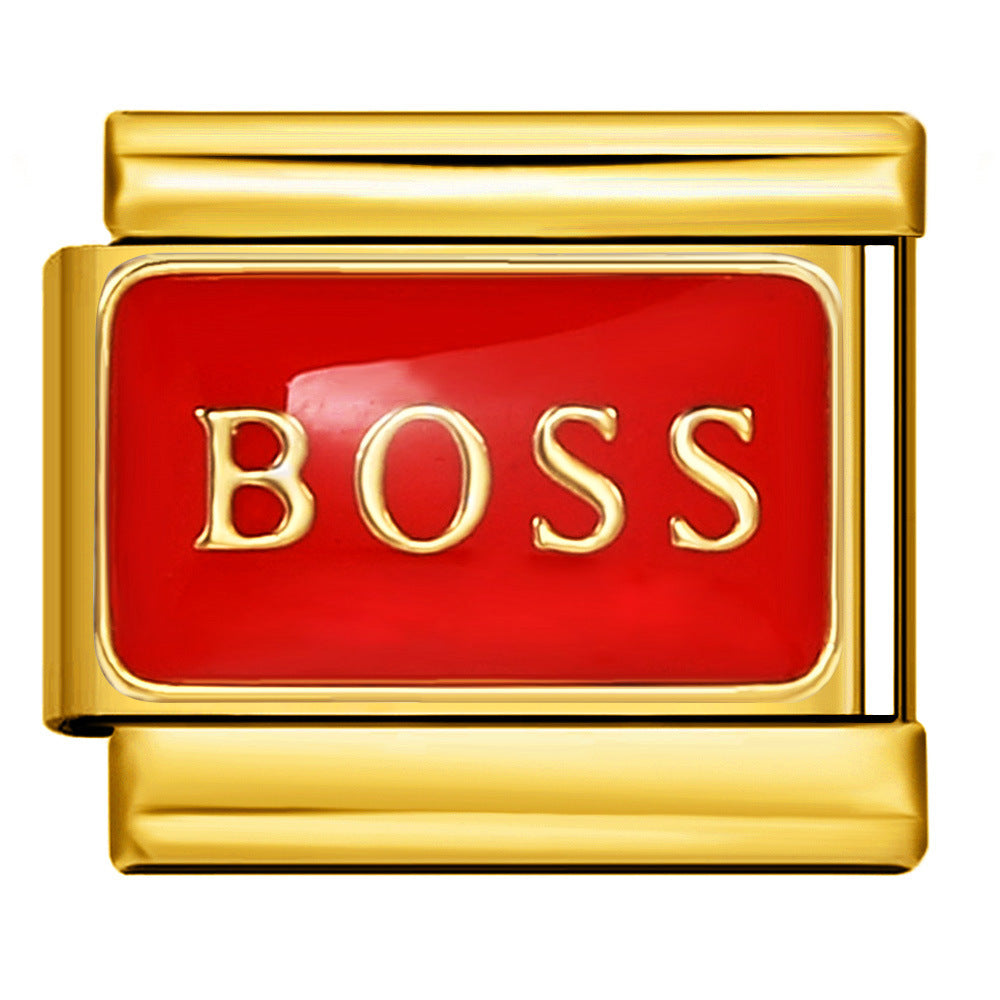 Italian Charm - Gold Love 27