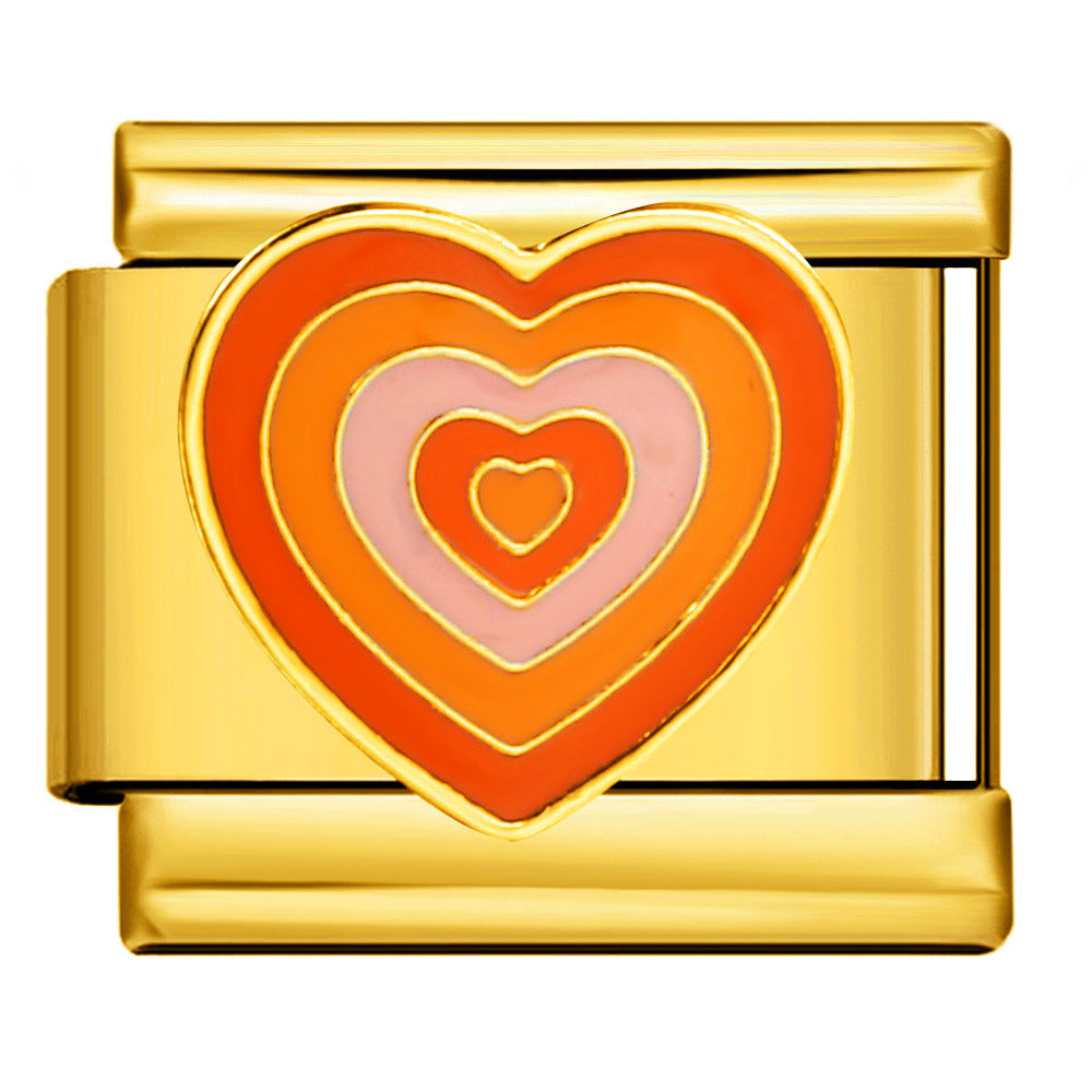 Italian Charm - Gold Love 31