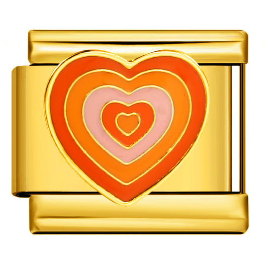 Italian Charm - Gold Love 31