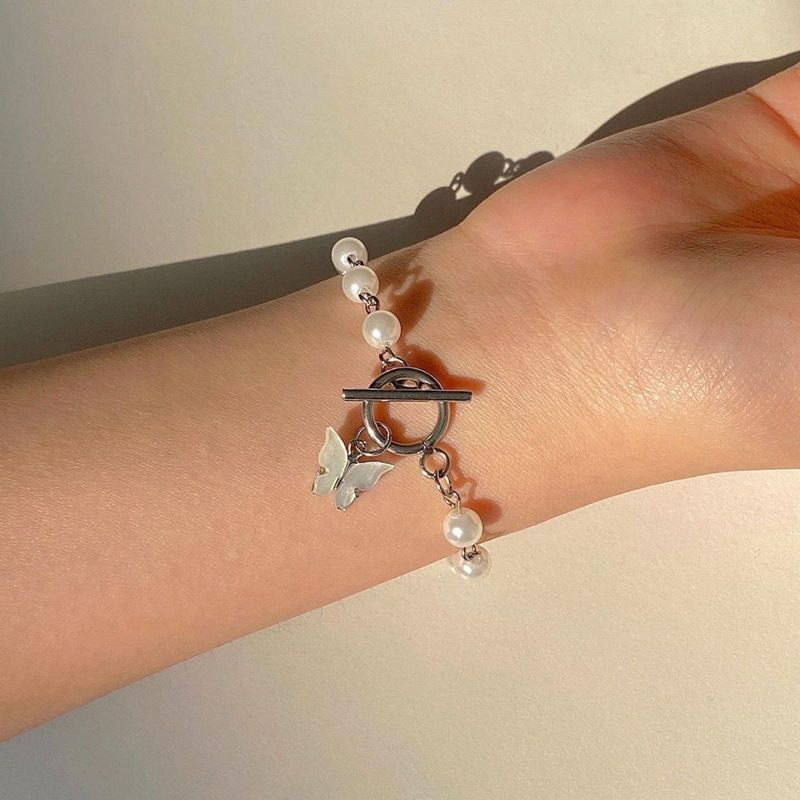 Riley Watson Jewellery Pearl Butterfly Bracelet gift listed on product page by Riley Watson | Riley Watson Jewellery