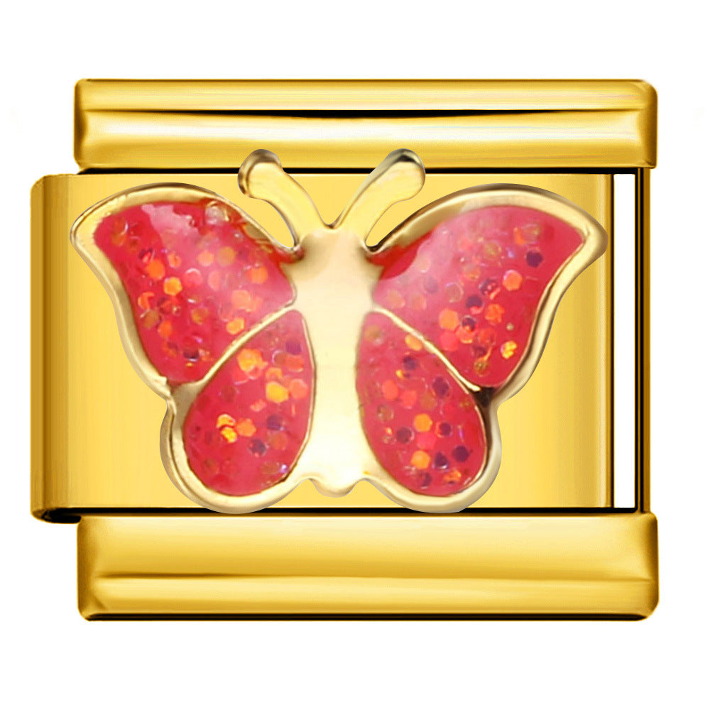 Italian Charm - Gold Love 40