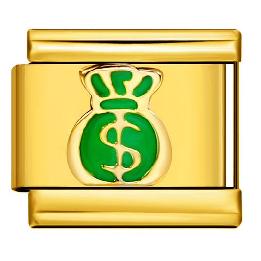 Italian Charm - Gold Love 46