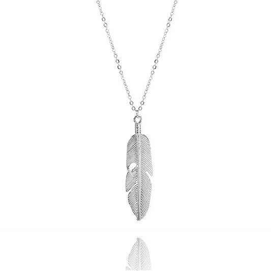 Riley Watson Jewellery Feather Necklace Silver gift listed on product page by Riley Watson | Riley Watson Jewellery