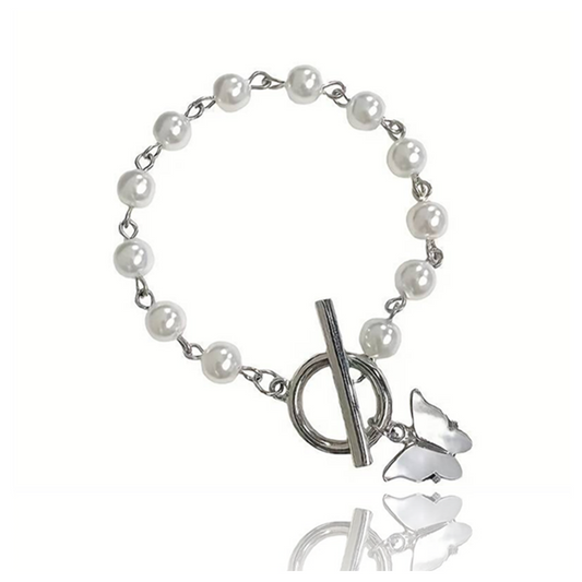 Riley Watson Jewellery Pearl Butterfly Bracelet gift listed on product page by Riley Watson | Riley Watson Jewellery
