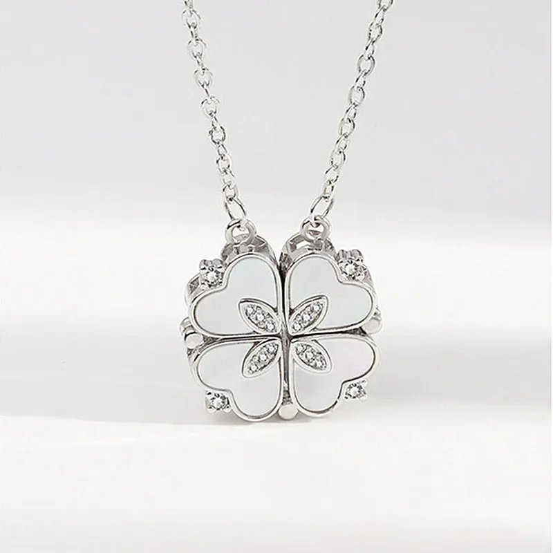 Lavender Olivia® Clover Necklace