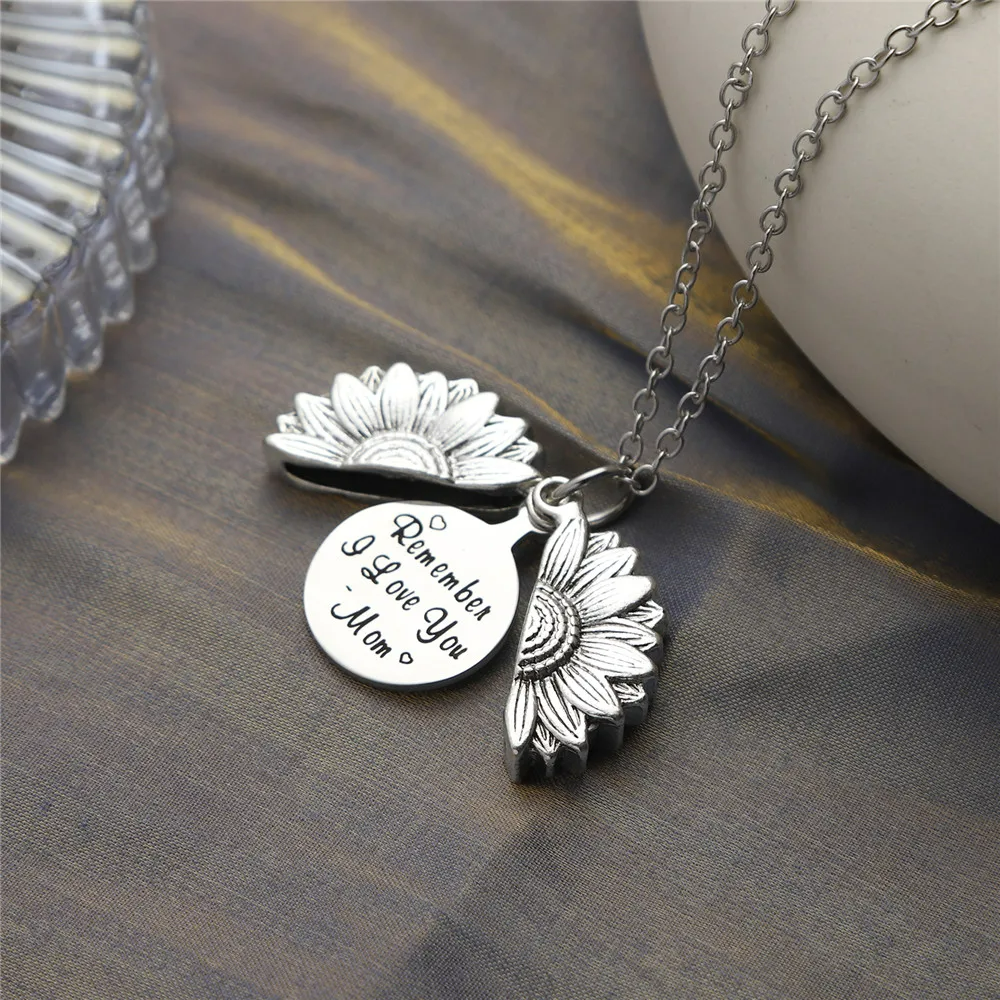 Peace and sale shine sunflower necklace