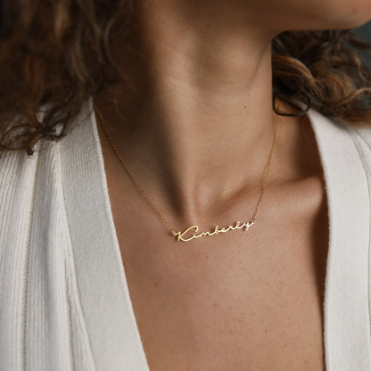 Riley Watson Jewellery Signet® Name Necklace top page by Riley Watson | Riley Watson Jewellery