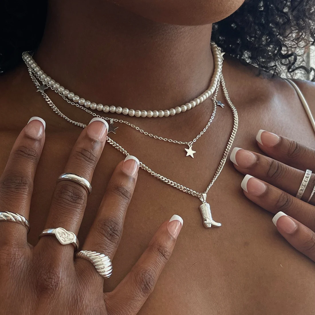 Dark Olive Green Jessie® Western Opal Hoop Set & Necklace