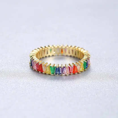 Rainbow® Infinity Ring