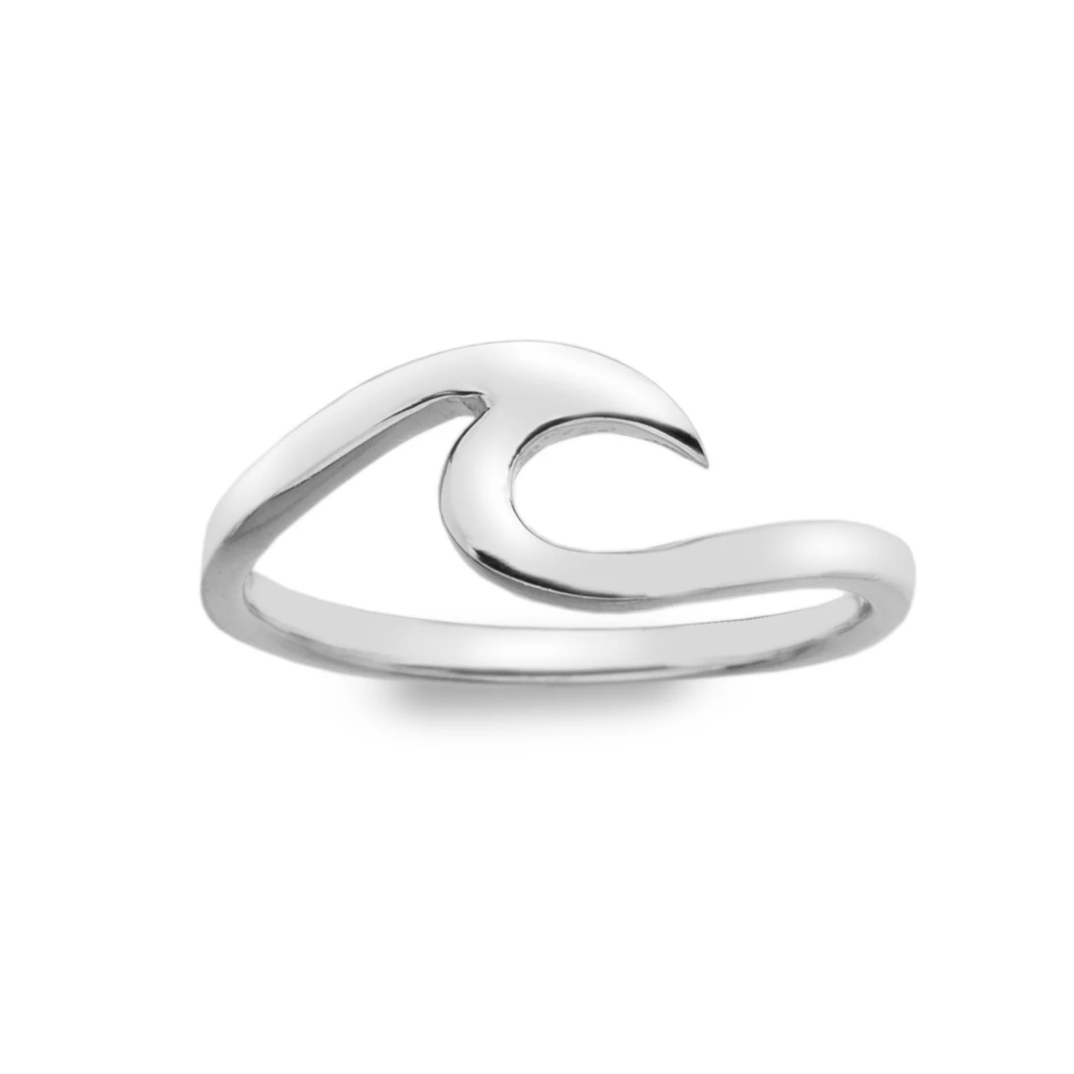 Light Gray Wave Ocean Ring