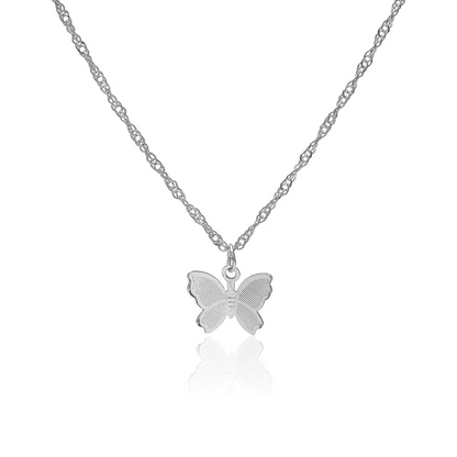 Riley Watson Jewellery Butterfly Necklace One Butterfly Silver [Free Gift with Purchase] by Riley Watson | Riley Watson Jewellery