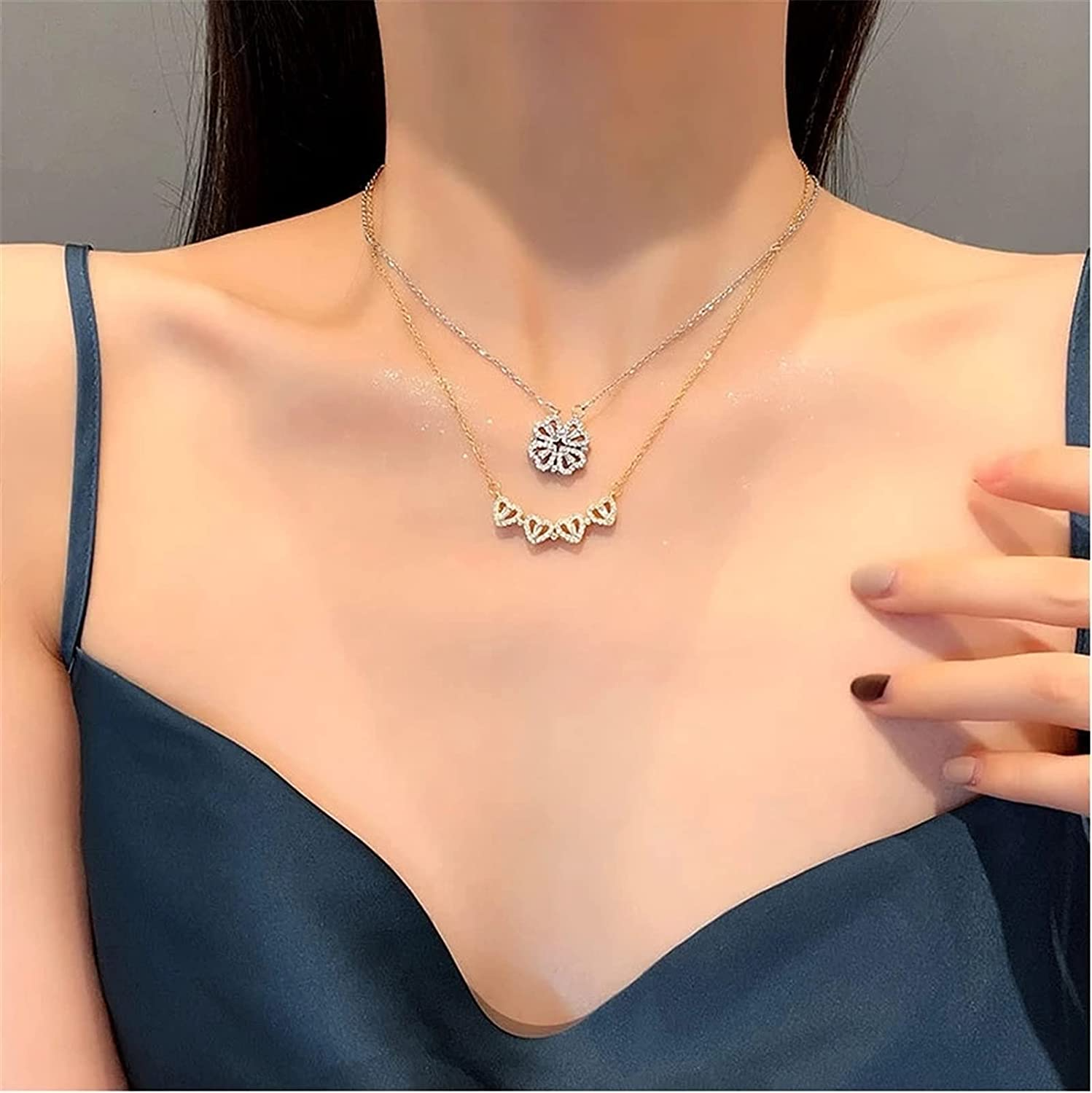 Clover necklace designer online