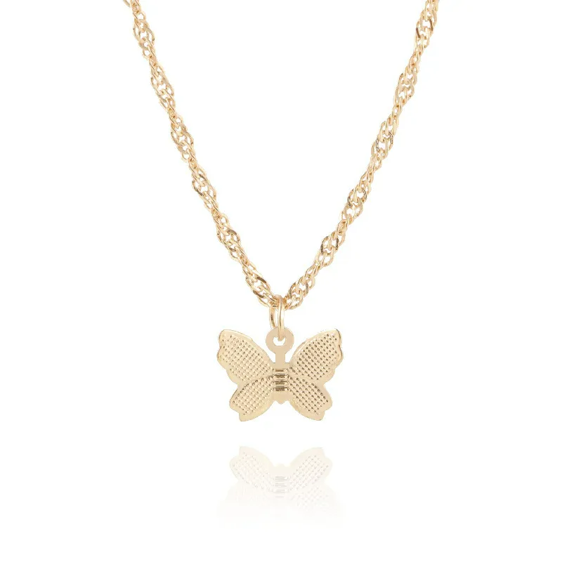Riley Watson Jewellery Butterfly Necklace One Butterfly Gold [Free Gift with Purchase] by Riley Watson | Riley Watson Jewellery