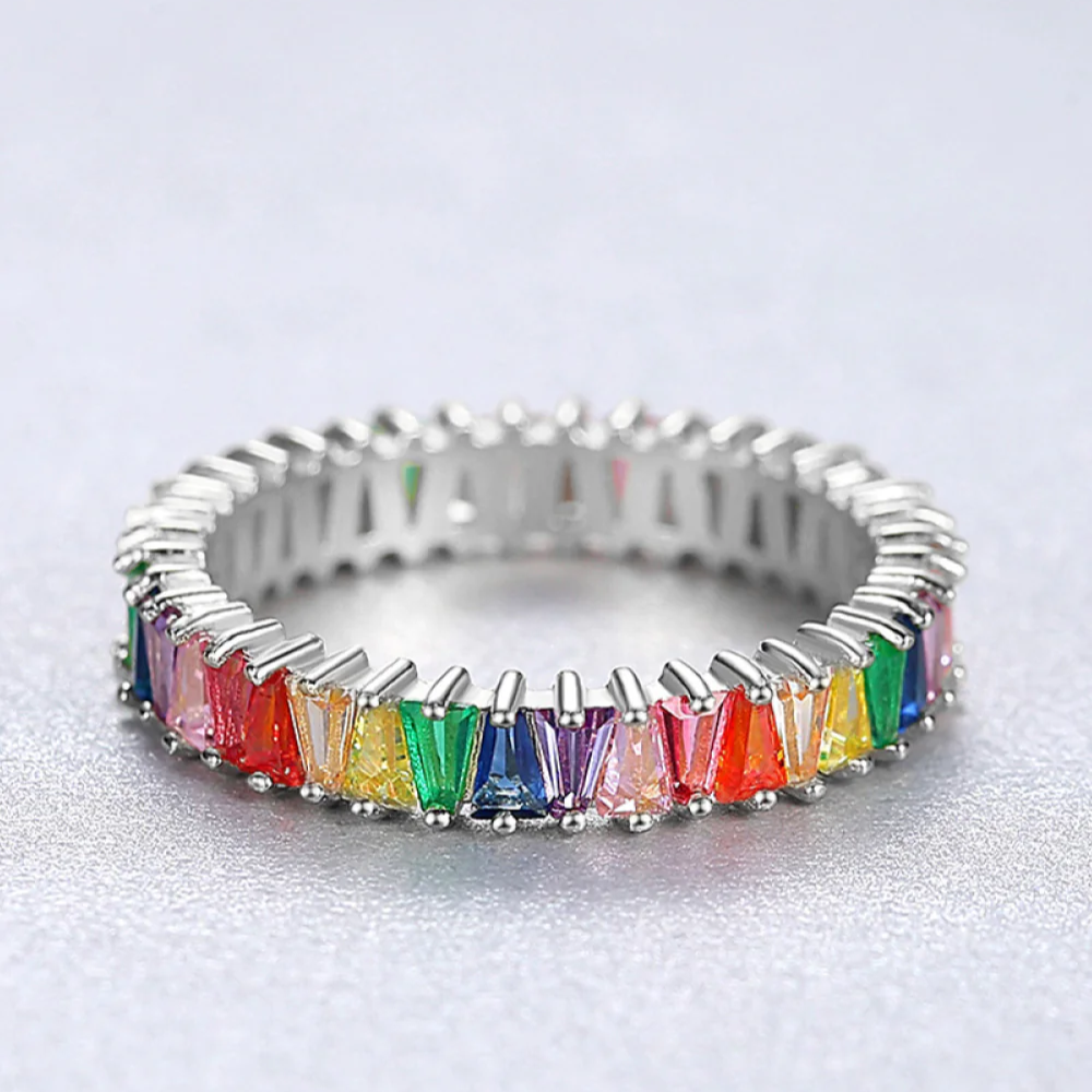 Rainbow® Infinity Ring