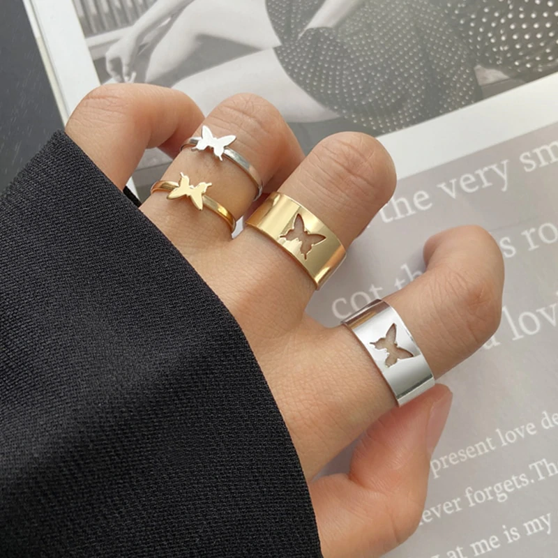 Riley Watson Jewellery Matching Ring Set (adjustable size) [Free Gift with Purchase] by Louise | Riley Watson Jewellery