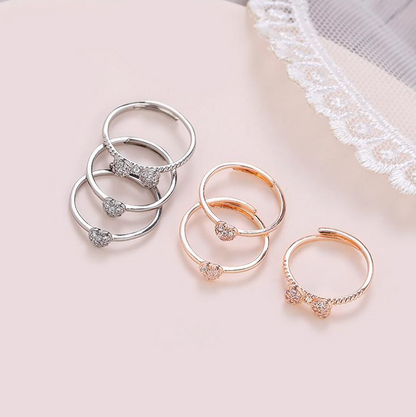 Riley Watson Jewellery Clover Ring Set (adjustable size) top page by Riley Watson | Riley Watson Jewellery