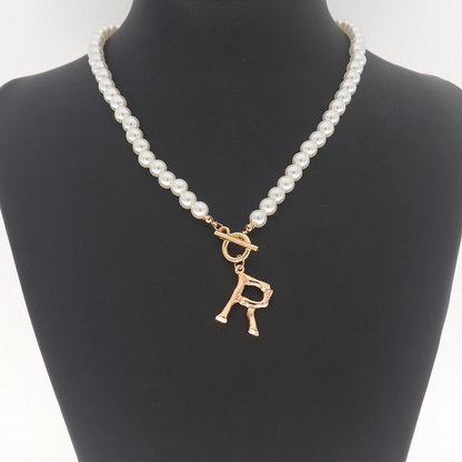 Riley Watson Jewellery Pearl Initial Necklace Gold top page by Riley Watson | Riley Watson Jewellery